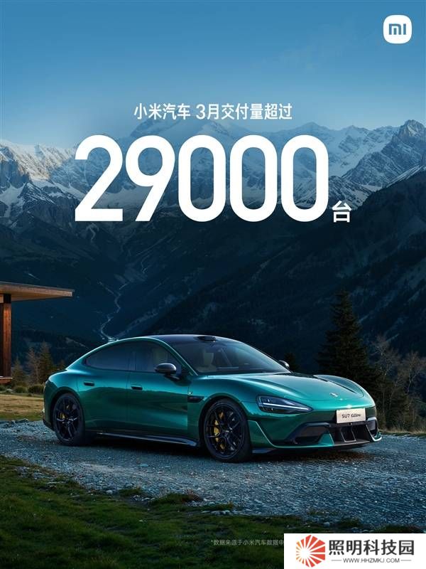 小米汽车SU7热销，3月交付超2.9万辆，全年35万辆目标能否如愿？