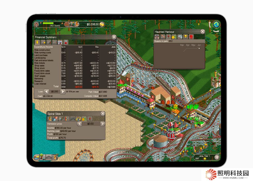 苹果 Apple Arcade 新增 《过山车大亨》等经典游戏