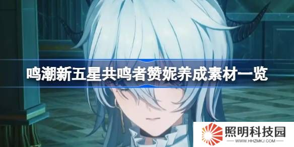 鸣潮新五星共鸣者赞妮养成素材一览-鸣潮新五星共鸣者赞妮养成素材有哪些