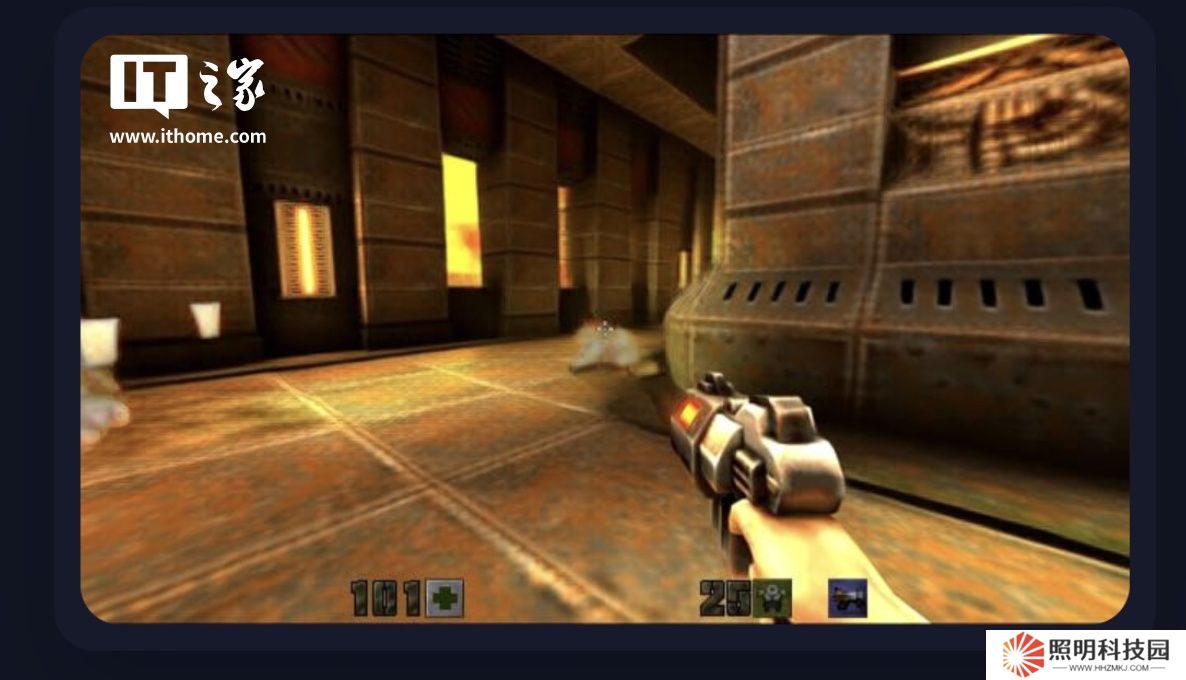 微软公布基于 Muse AI 生成的《Quake II》游戏技术演示 DEMO：分辨率提至 300 x 180