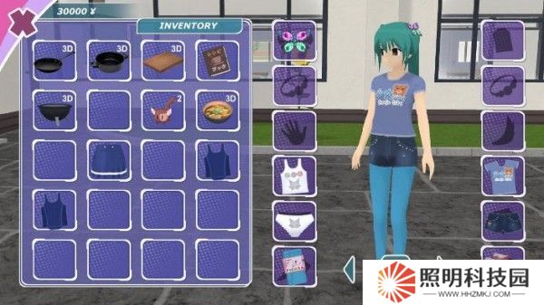 少女都市3D免费解锁地图
